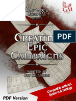 Great GM - The Complete Guide To Creating Epic Campaigns PDF