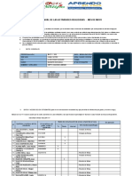 Informe mensual actividades Mayo DPC Secundaria