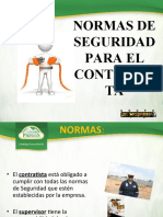 Normas de Seguridad para El Contratista