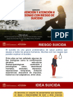 SEMINARIO PREVENCIÓN Y ATENCIÓN A PERSONAS CON RIESGO DE SUICIDIO