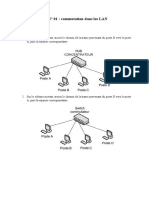 TD 1 Commutation Dans Les LAN