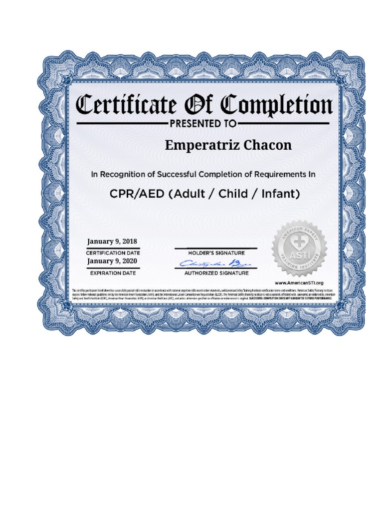 Course Certificate PDF | PDF