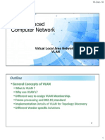 Advanced Computer Network: Virtual Local Area Networks Vlan