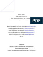 Entrega 3 Semana 7 - Diseño y Simulación de Redes IP - Telecomunicaciones 