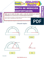 Instrumento de Medición para Cuarto Grado de Primaria