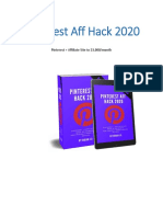 Pinterest Aff Hack 2020