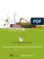 High Voltage: Transmission Powerlines and Your Safety