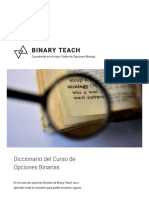 Diccionario Del Curso de Opciones Binarias PDF