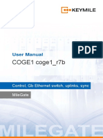 COGE1 Coge1 - r7b: User Manual