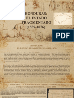 Honduras El Estado Fragmentado