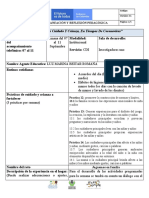 INFORME PLANEACIÓN PEDAGÓGICA SEMANA DE 07 AL 11 DE Septiembre