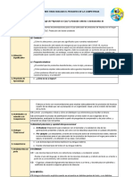 Ficha para Evaluar La Competencia