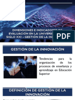 PRESENTACIÓN - Gestión de La Innovación PDF