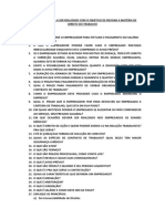 Questionã - Rio para Revisar A Matã - Ria de Direito Do Trabalho