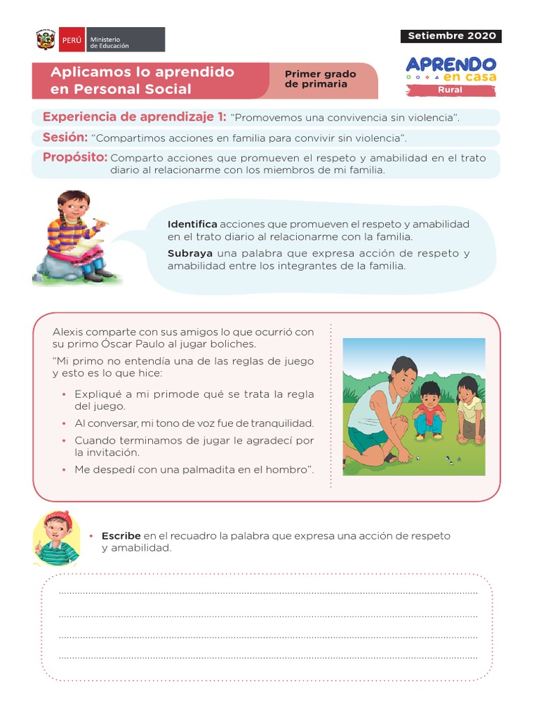 s23-Pri-1ero-FICHA PERSONAL SOCIAL SESION 2 EXP 1 PRIMER GRADO ...