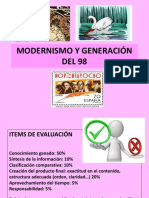 Modernismo y Generación Del 98 PDF