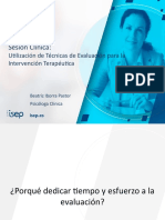 Utilización Técnicas de Evaluación para La Intervención