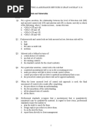 Tutorial 3-Audit Risk and Materiality MCQ