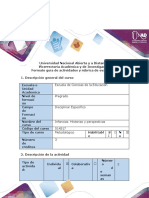 Guía de Actividades y Rúbrica de Evaluación - Actividad 1 - Reflexión Escrita