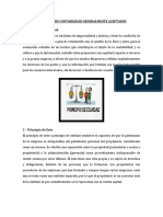 PRINCIPIOS DE CONTABILIDAD GENERALMENTE ACEPTADOS