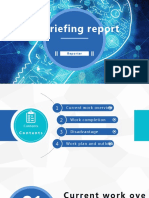 Debriefing Report: Reporter