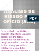 Analisis de Riesgo Por Oficio (Aro)