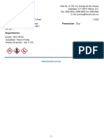 Clorhidrato de Fenilhidrazina Cristal Rosin