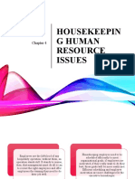 Housekeepin G Human Resource Issues