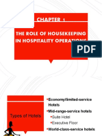 The Role of Housekeeping in Hospitality Operations