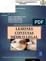 Lesiones Contusas Médico Legal