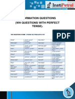 WH - Questions - With - Present - Perfect - Tense - Hugo PDF