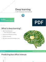 Deep Learning: Sara Billen