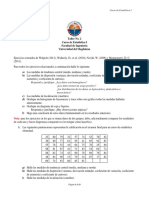 Taller. Medidas de Tendencia (Banco de Ejercicios)