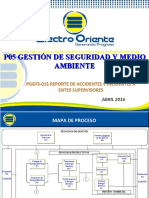 Reporte de Accidentes e Incidentes de Trabajo