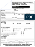 OHNAP Membership Form PDF