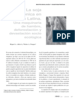 Dialnet LaSojaTransgenicaEnAmericaLatinaUnaMaquinariaDeHam 1420524 PDF
