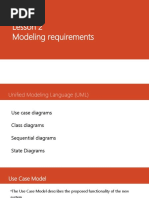 Lesson 2 Modeling Requirements