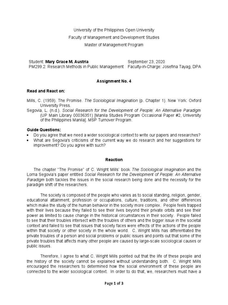 Paradigm Shift in Social Research | PDF | Paradigm | Sociology