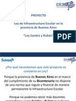 Proyecto de Ley de Infraestructura Provincial - Delegados Suteba V100720