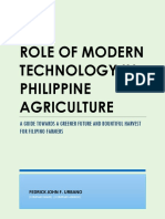 Brochure On Philippine Agriculture
