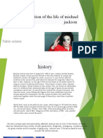 Presentation of The Life of Michael Jackson. Fabio Solano