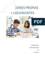 Fracciones Propias y Equivalentes - Raul Espejo - 5A