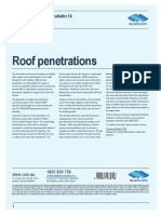 Roof Penetrations: Corrosion Technical Bulletin 10