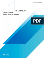 Vmware Vsphere Compute Virtualization: Licensing, Pricing and Packaging