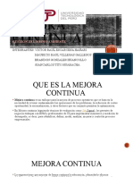 Mejora continua en la gestión ambiental