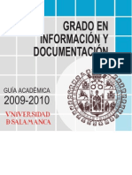GuiaAcademica_Informacion_Documentacion_2009-2010