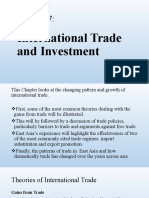 International Trade and Investment