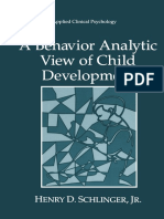 Schlinger, H. D. (1995). A behavior analytic view of child development.pdf