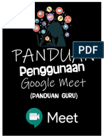 Panduan PDPC Menggunakan Google Meet