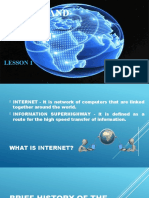 Understand THE Internet: Lesson 1